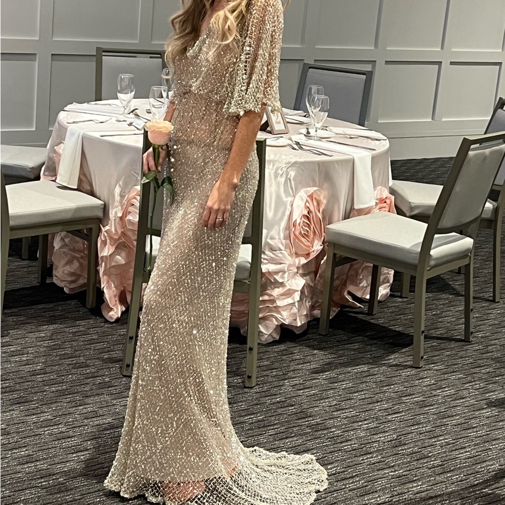 Gorgeous Gemy Maalouf beaded dress!